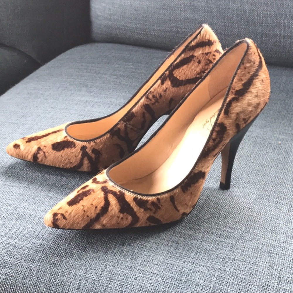 Talbots Calf Hair Pumps
